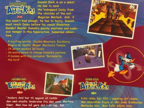 PS2 - Disney`s Donald Duck Quack Attack