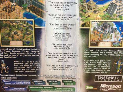 PC - Age of Empires II Gold Edition