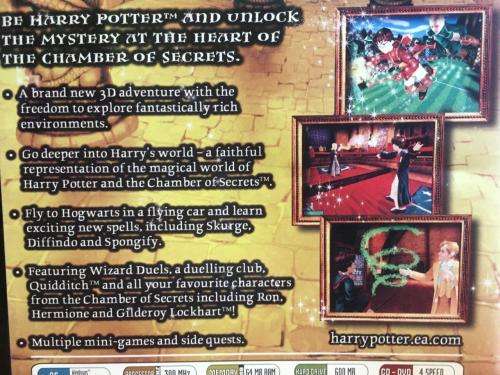 PC - Harry Potter And The Chamber of Secrets