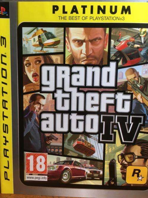 PS3 - Grand Theft Auto IV - Platinum