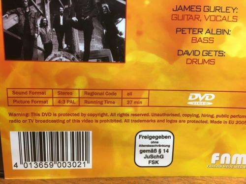 DVD - Janis Joplin Live (NTSC)