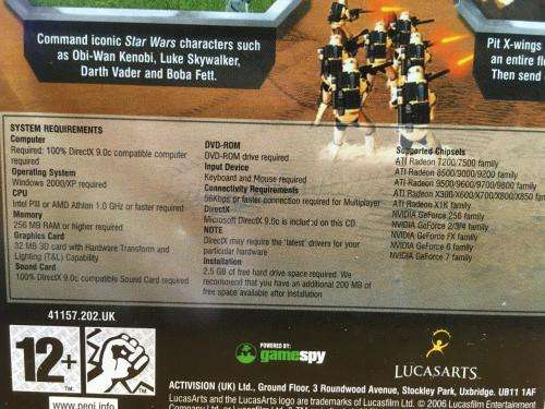 PC - Star Wars Empire at War