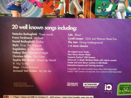 PS2 - Dancing Stage Max (Enhanced with Eye Toy)
