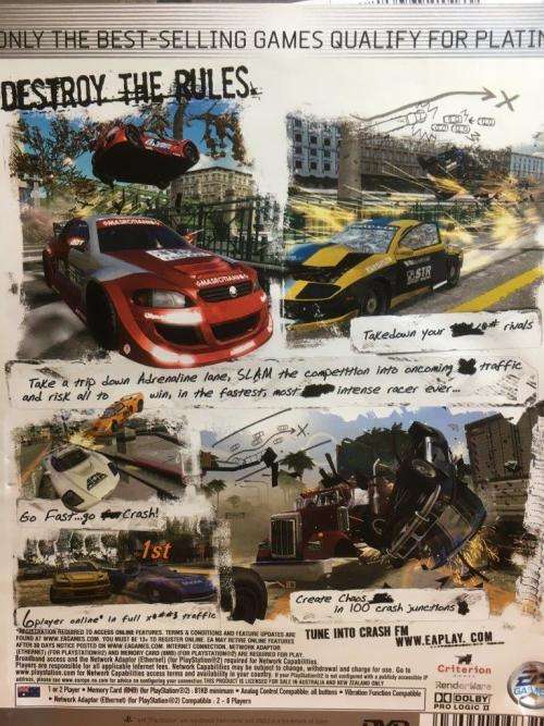 PS2 - Burnout 3 Takedown - Platinum