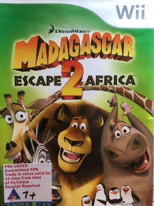 Wii - Madagascar Escape 2 Africa