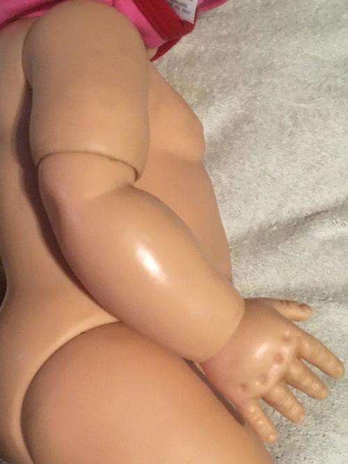 Vintage Doll Stamped J on back of head +- 45cm Circa 1950's