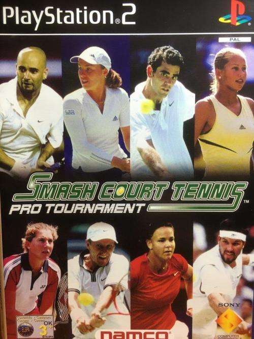 PS2 - Smash Court Tennis 1 Pro Tournament