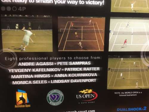PS2 - Smash Court Tennis 1 Pro Tournament