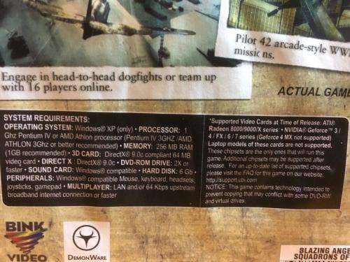 PC - Blazing Angels Squadrons Of WWII