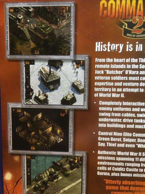 PS2 - Commandos 2 Men of Courage