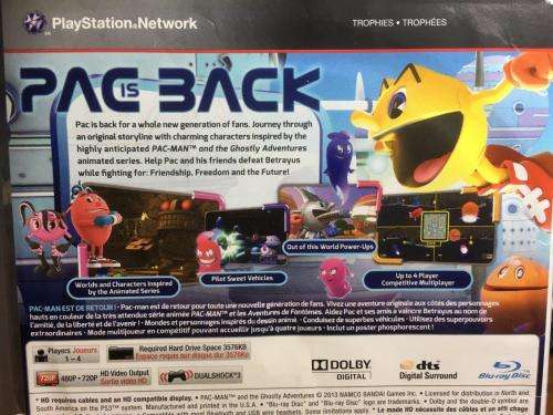 PS3 - Pac-Man and the Ghostly Adventures