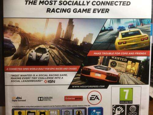 PS3 - Need For Speed Most Wanted