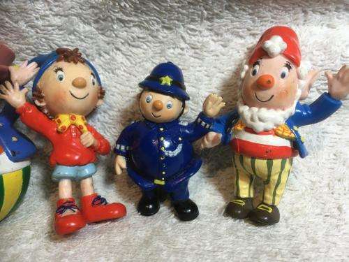 Vintage Rubber Noddy & 4 Friends - Released by Wimpy +- 6.5cm