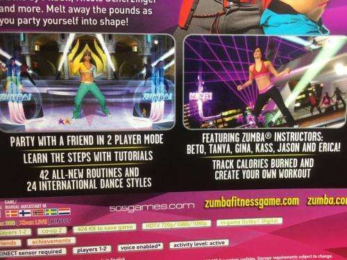 Xbox 360 - Zumba Fitness Rush (Requires Kinect Sensor)