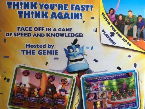 PS2 - Disney Think Fast - Needs BUZZ controllers