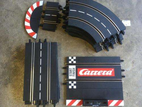 Carrera Evolution - Job Lot of Tracks  1:24 scale