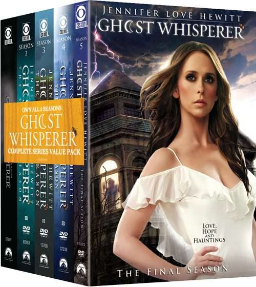DVD - Ghost Whisperer (Complete Set 1-5 As New)