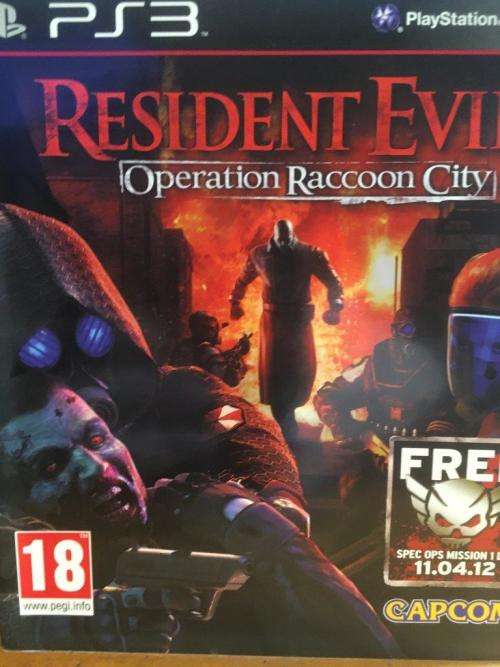 PS3 - Resident Evil Operation Racoon City