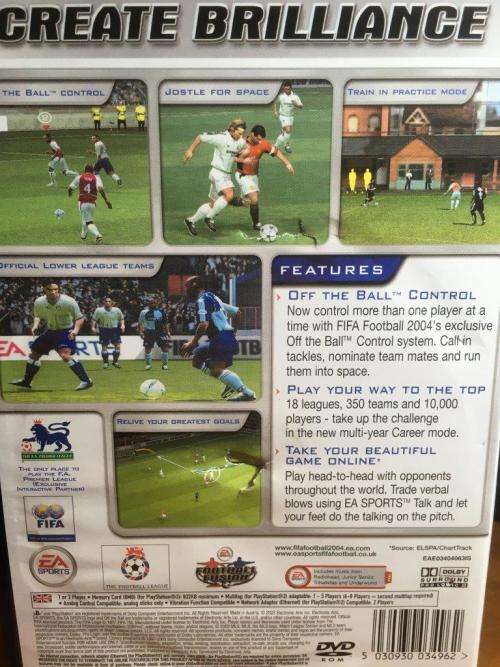 PS2 - Fifa Football 2004