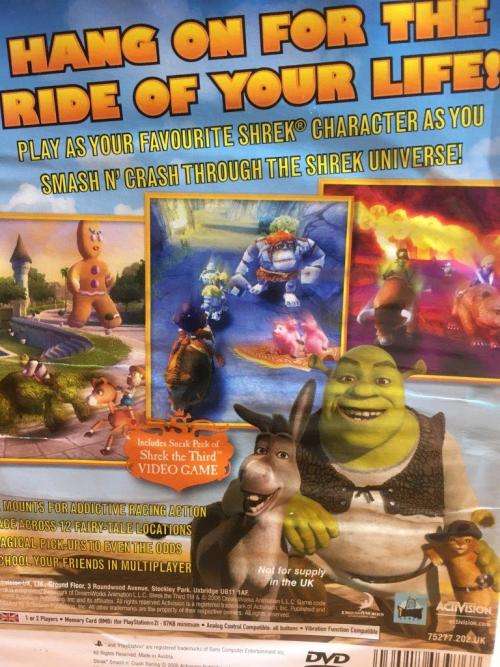 PS2 - Shrek Smash n` Crash Racing