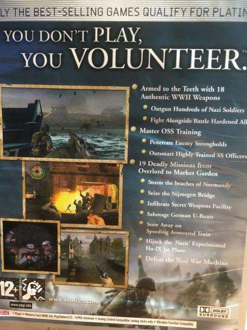 PS2 - Medal of Honor Frontline - Platinum