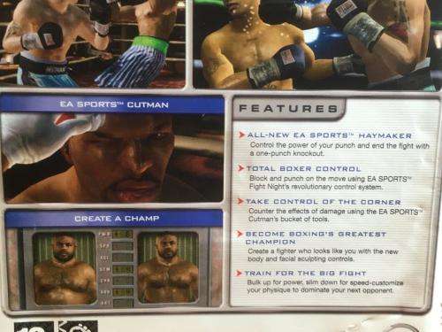 PS2 - EA Sports  Fight Night Round 2