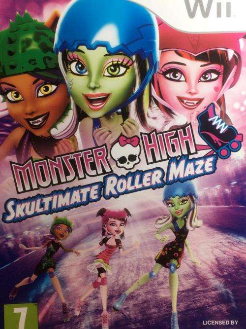 Wii - Monster High Skultimate Roller Maze