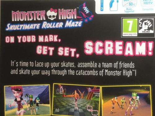 Wii - Monster High Skultimate Roller Maze