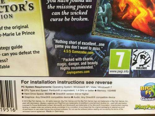 PC - Mystery Legends Beauty & The Beast - Hidden object Game