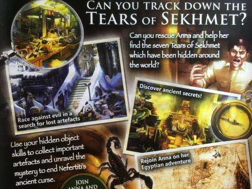 PC - Curse of the Pharaoh Tears of Sekhmet - Hidden object Game