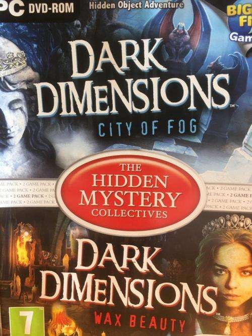 PC - The Hidden Mystery Collectives Dark Dimensions 1 & 2 - Hidden object Game