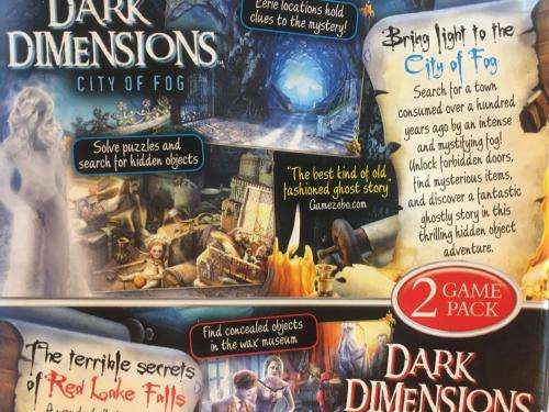 PC - The Hidden Mystery Collectives Dark Dimensions 1 & 2 - Hidden object Game