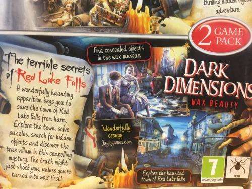 PC - The Hidden Mystery Collectives Dark Dimensions 1 & 2 - Hidden object Game