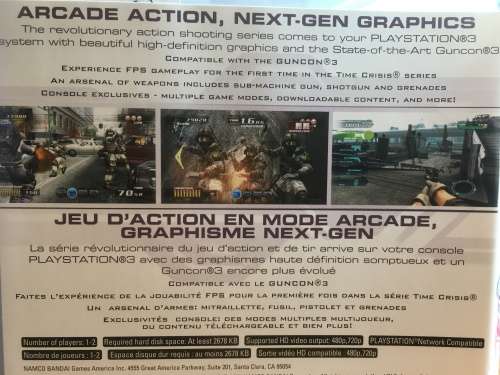 PS3 - Time Crisis 4