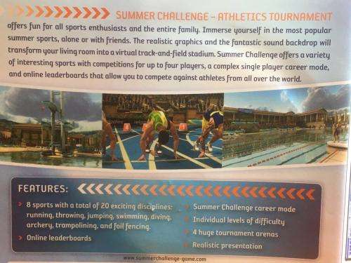 PS3 - Summer Challenge Athletics Tournament