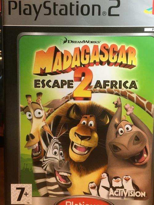 PS2 - Madagascar: Escape 2 Africa - Platinum