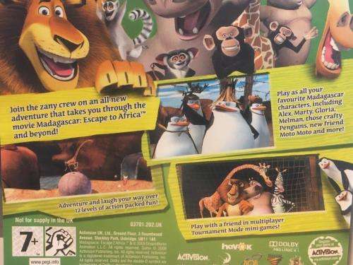 PS2 - Madagascar: Escape 2 Africa - Platinum