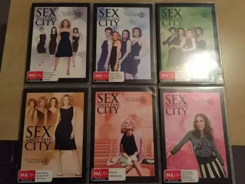 DVD - Sex & The City - Complete Series  Seasons 1- 6