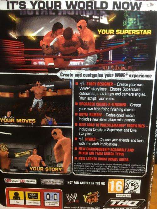 PSP - WWE SmackDown Vs Raw 2010