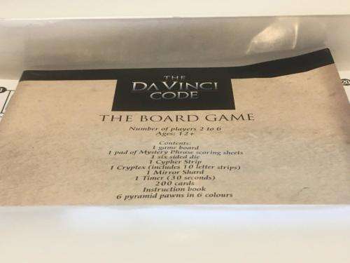 The Da Vinci Code Board Game The Quest for Truth