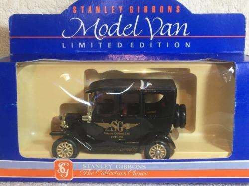 Stanley Gibbons Model Van Limited Edition - Stanley Gibbons EST 1856 (NOS)