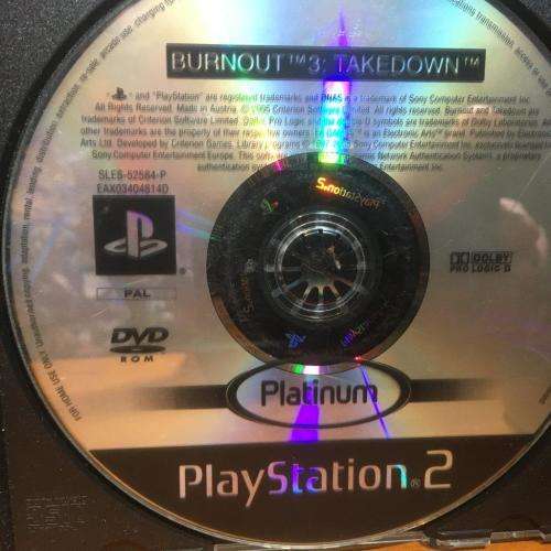 PS2 - Burnout 3 Takedown Platinum (disc only)