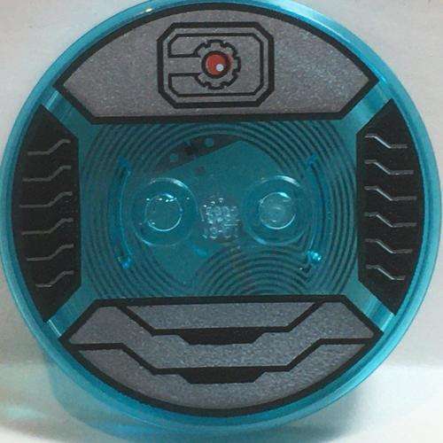 Lego Dimensions Cyborg Mini Fig/ Toy Tag Base Only