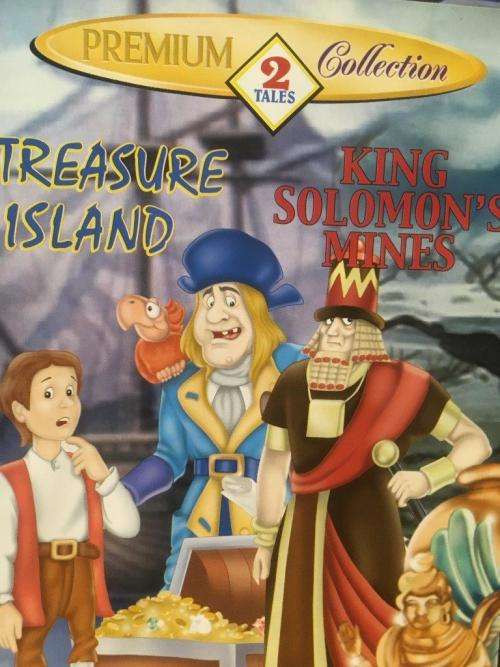 DVD - Treasure Island & King Solomons Mines