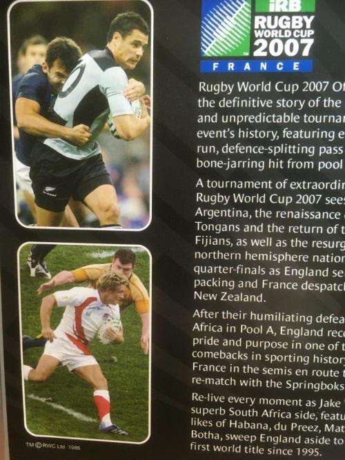 DVD - Rugby World CUp 2007 Official Review