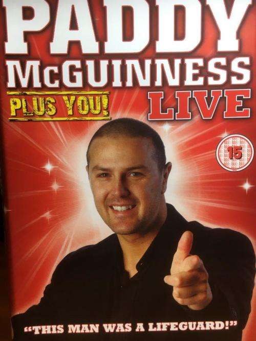 DVD - Paddy McGuinness - Plus You Live