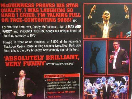 DVD - Paddy McGuinness - Live