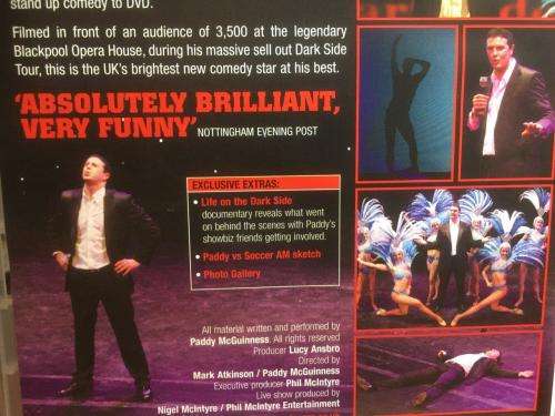 DVD - Paddy McGuinness - Live