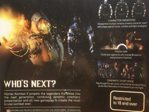 PS4 - Mortal Kombat X