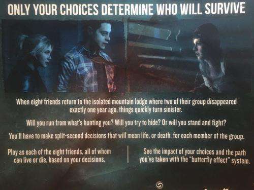 PS4 - Until Dawn